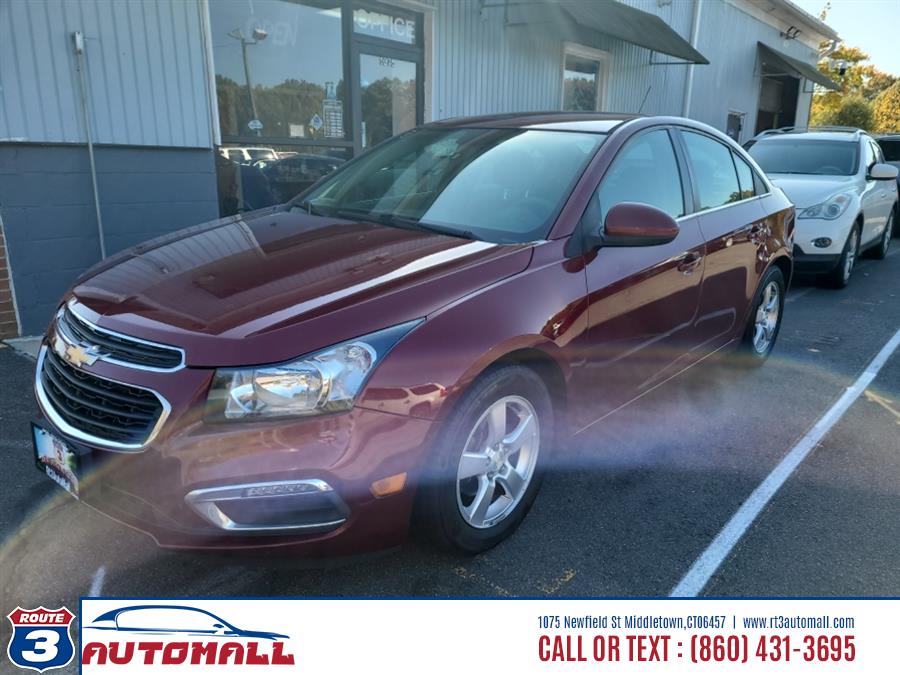 Used Chevrolet Cruze 4dr Sdn Auto 1LT 2015 | RT 3 AUTO MALL LLC. Middletown, Connecticut