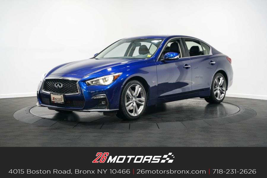 Used INFINITI Q50 3.0t LUXE AWD 2019 | 26 Motors Bronx. Bronx, New York Used INFINITI Q50 3.0t LUXE AWD 2019 | 26 Motors Bronx. Bronx, New York