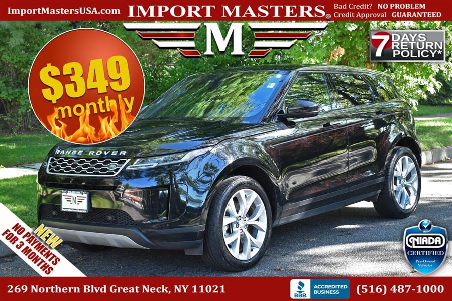 2020 Land Rover Range Rover Evoque SE AWD 4dr SUV, available for sale in Great Neck, New York | Camy Cars. Great Neck, New York