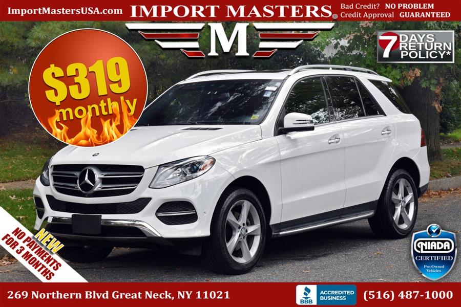 Used Mercedes-benz Gle GLE 350 4MATIC AWD 4dr SUV 2017 | Camy Cars. Great Neck, New York