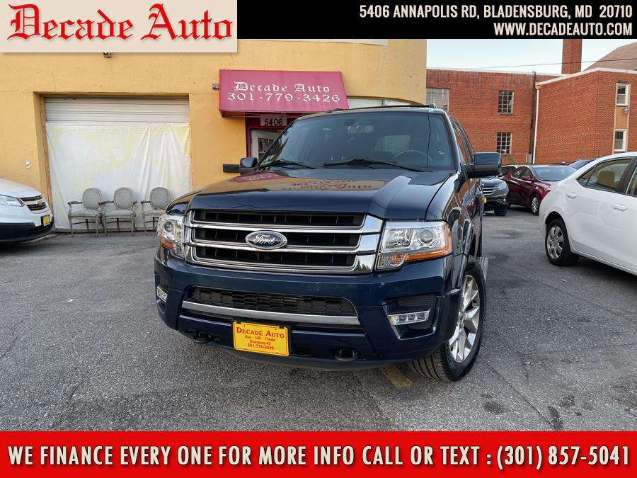 2015 Ford Expedition 4WD 4dr Limited, available for sale in Bladensburg, Maryland | Decade Auto. Bladensburg, Maryland