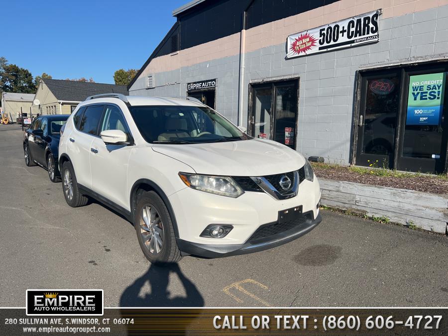 2014 Nissan Rogue AWD 4dr SL, available for sale in S.Windsor, Connecticut | Empire Auto Wholesalers. S.Windsor, Connecticut