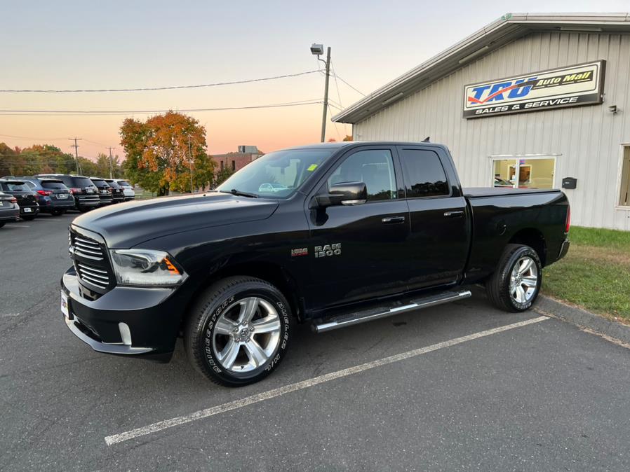 2015 Ram 1500 4WD Quad Cab 140.5" Sport, available for sale in Berlin, Connecticut | Tru Auto Mall. Berlin, Connecticut 2015 Ram 1500 4WD Quad Cab 140.5" Sport, available for sale in Berlin, Connecticut | Tru Auto Mall. Berlin, Connecticut