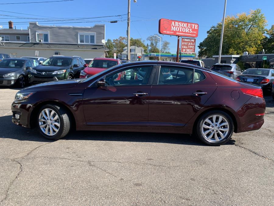 Used Kia Optima 4dr Sdn EX 2014 | Absolute Motors Inc. Springfield, Massachusetts Used Kia Optima 4dr Sdn EX 2014 | Absolute Motors Inc. Springfield, Massachusetts