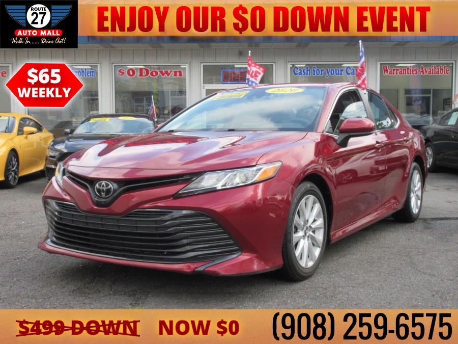 Used Toyota Camry LE Auto (Natl) 2020 | Route 27 Auto Mall. Linden, New Jersey