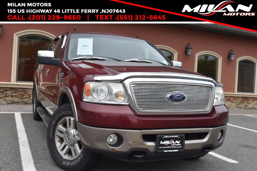 2006 Ford F-150 SuperCrew 139" Lariat 4WD, available for sale in Little Ferry , New Jersey | Milan Motors. Little Ferry , New Jersey