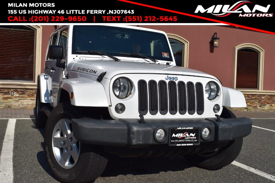 2014 Jeep Wrangler Unlimited 4WD 4dr Rubicon, available for sale in Little Ferry , New Jersey | Milan Motors. Little Ferry , New Jersey