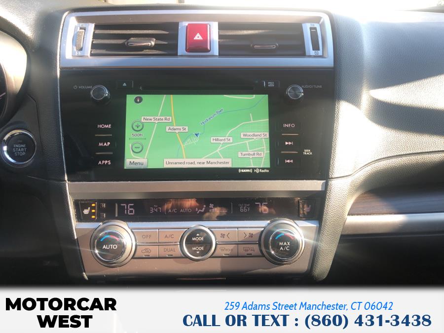 2015 Subaru Legacy 4dr Sdn 2.5i Limited PZEV, available for sale in Manchester, Connecticut | Motorcar West. Manchester, Connecticut 2015 Subaru Legacy 4dr Sdn 2.5i Limited PZEV, available for sale in Manchester, Connecticut | Motorcar West. Manchester, Connecticut