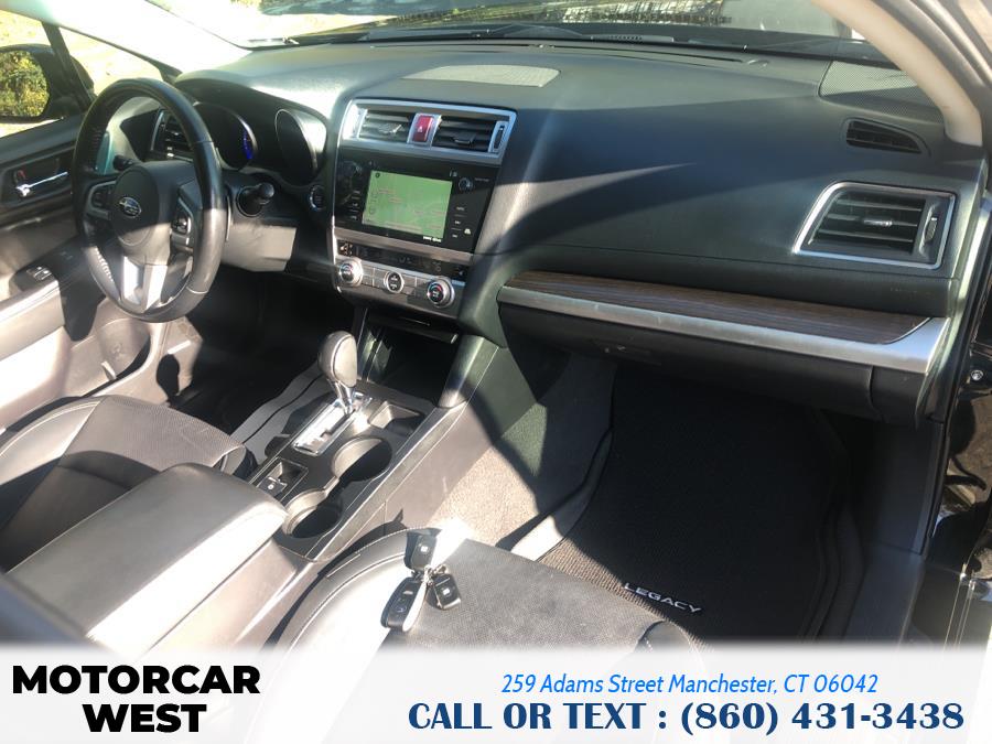 2015 Subaru Legacy 4dr Sdn 2.5i Limited PZEV, available for sale in Manchester, Connecticut | Motorcar West. Manchester, Connecticut 2015 Subaru Legacy 4dr Sdn 2.5i Limited PZEV, available for sale in Manchester, Connecticut | Motorcar West. Manchester, Connecticut