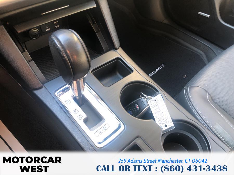 2015 Subaru Legacy 4dr Sdn 2.5i Limited PZEV, available for sale in Manchester, Connecticut | Motorcar West. Manchester, Connecticut 2015 Subaru Legacy 4dr Sdn 2.5i Limited PZEV, available for sale in Manchester, Connecticut | Motorcar West. Manchester, Connecticut