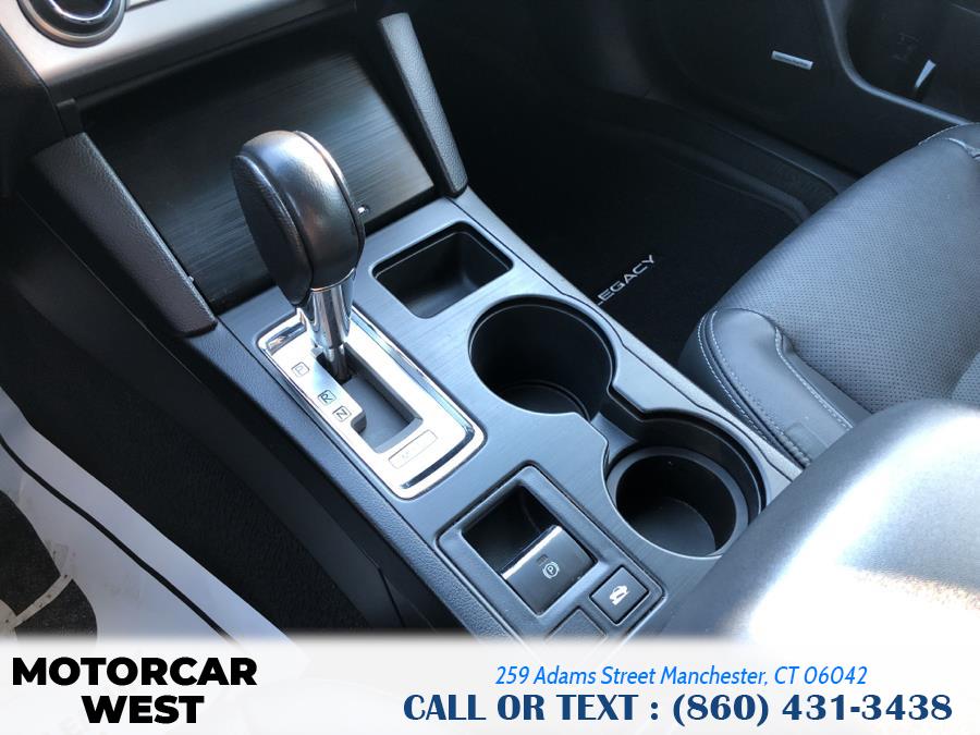 2015 Subaru Legacy 4dr Sdn 2.5i Limited PZEV, available for sale in Manchester, Connecticut | Motorcar West. Manchester, Connecticut 2015 Subaru Legacy 4dr Sdn 2.5i Limited PZEV, available for sale in Manchester, Connecticut | Motorcar West. Manchester, Connecticut