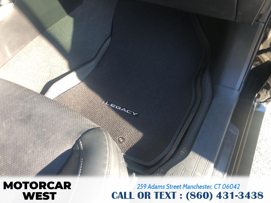 2015 Subaru Legacy 4dr Sdn 2.5i Limited PZEV, available for sale in Manchester, Connecticut | Motorcar West. Manchester, Connecticut 2015 Subaru Legacy 4dr Sdn 2.5i Limited PZEV, available for sale in Manchester, Connecticut | Motorcar West. Manchester, Connecticut