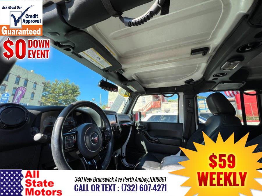 2016 Jeep Wrangler Unlimited 4WD 4dr Sahara, available for sale in Perth Amboy, New Jersey | All State Motor Inc. Perth Amboy, New Jersey 2016 Jeep Wrangler Unlimited 4WD 4dr Sahara, available for sale in Perth Amboy, New Jersey | All State Motor Inc. Perth Amboy, New Jersey