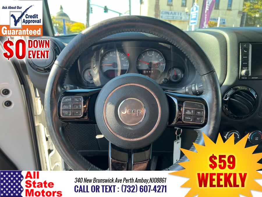 2016 Jeep Wrangler Unlimited 4WD 4dr Sahara, available for sale in Perth Amboy, New Jersey | All State Motor Inc. Perth Amboy, New Jersey 2016 Jeep Wrangler Unlimited 4WD 4dr Sahara, available for sale in Perth Amboy, New Jersey | All State Motor Inc. Perth Amboy, New Jersey