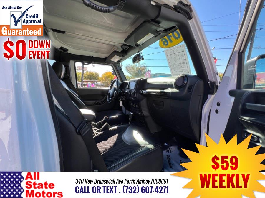 2016 Jeep Wrangler Unlimited 4WD 4dr Sahara, available for sale in Perth Amboy, New Jersey | All State Motor Inc. Perth Amboy, New Jersey 2016 Jeep Wrangler Unlimited 4WD 4dr Sahara, available for sale in Perth Amboy, New Jersey | All State Motor Inc. Perth Amboy, New Jersey