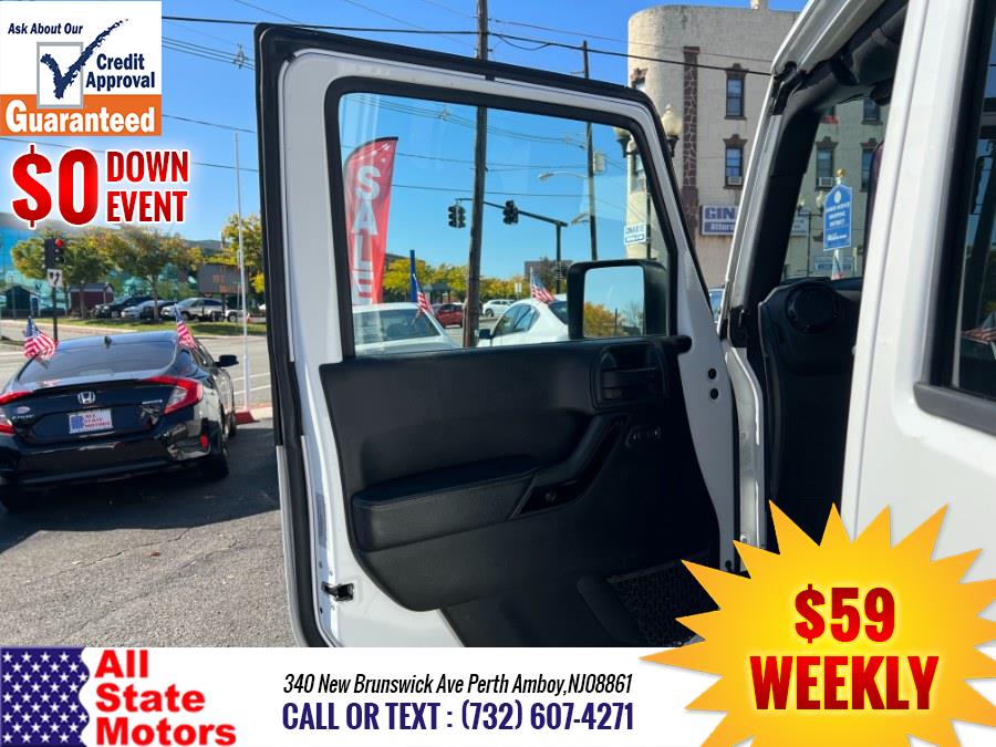 2016 Jeep Wrangler Unlimited 4WD 4dr Sahara, available for sale in Perth Amboy, New Jersey | All State Motor Inc. Perth Amboy, New Jersey 2016 Jeep Wrangler Unlimited 4WD 4dr Sahara, available for sale in Perth Amboy, New Jersey | All State Motor Inc. Perth Amboy, New Jersey