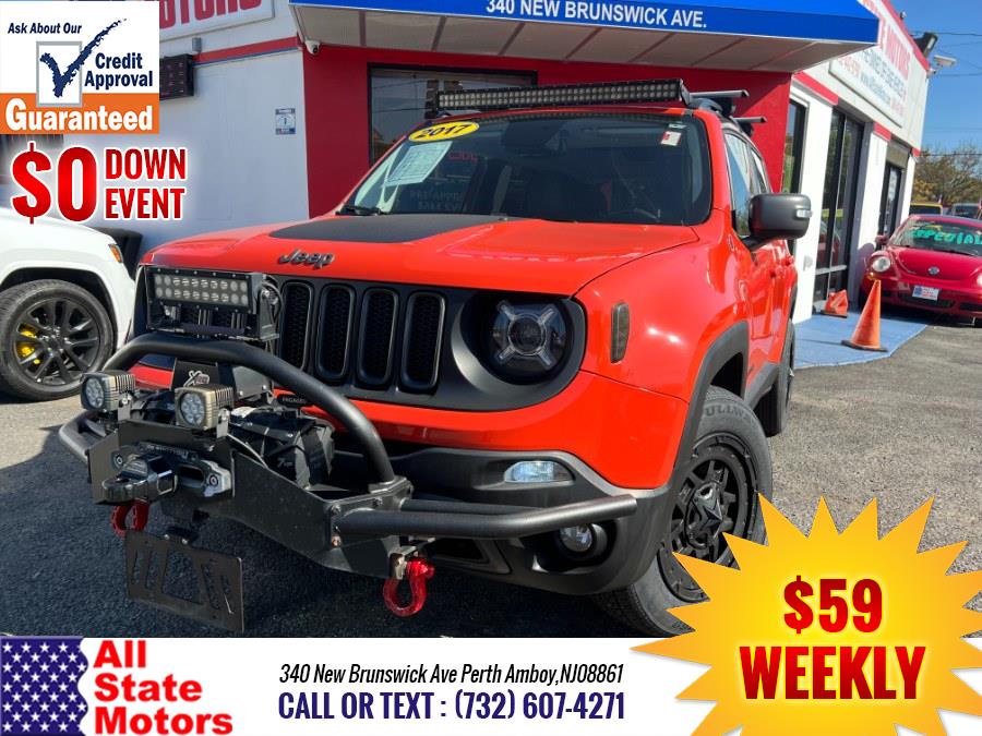 Used Jeep Renegade Trailhawk 4x4 2017 | All State Motor Inc. Perth Amboy, New Jersey Used Jeep Renegade Trailhawk 4x4 2017 | All State Motor Inc. Perth Amboy, New Jersey
