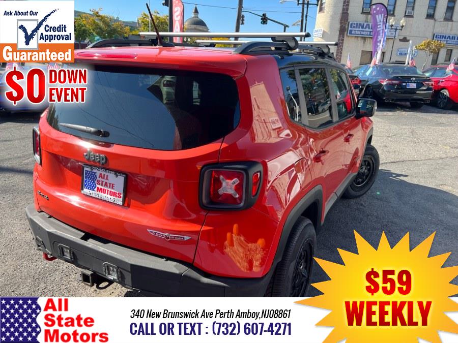 Used Jeep Renegade Trailhawk 4x4 2017 | All State Motor Inc. Perth Amboy, New Jersey Used Jeep Renegade Trailhawk 4x4 2017 | All State Motor Inc. Perth Amboy, New Jersey