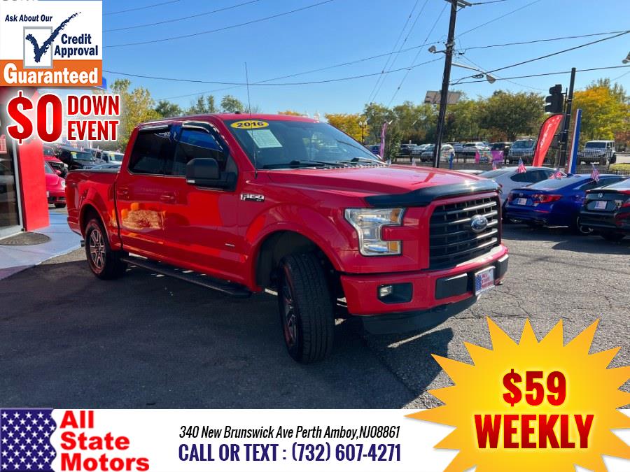 2016 Ford F-150 4WD SuperCrew 145" XLT, available for sale in Perth Amboy, New Jersey | All State Motor Inc. Perth Amboy, New Jersey 2016 Ford F-150 4WD SuperCrew 145" XLT, available for sale in Perth Amboy, New Jersey | All State Motor Inc. Perth Amboy, New Jersey