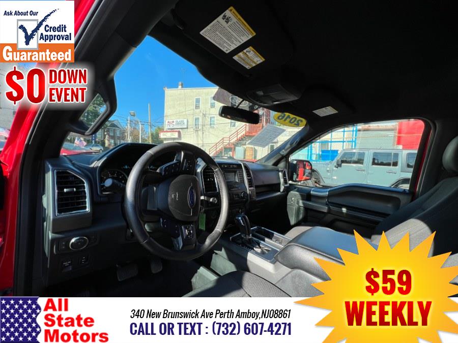 2016 Ford F-150 4WD SuperCrew 145" XLT, available for sale in Perth Amboy, New Jersey | All State Motor Inc. Perth Amboy, New Jersey 2016 Ford F-150 4WD SuperCrew 145" XLT, available for sale in Perth Amboy, New Jersey | All State Motor Inc. Perth Amboy, New Jersey