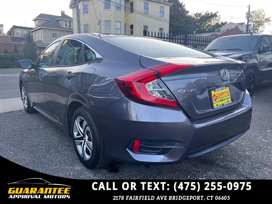 Used Honda Civic LX 4dr Sedan CVT 2016 | Guarantee Approval Motors. Bridgeport, Connecticut Used Honda Civic LX 4dr Sedan CVT 2016 | Guarantee Approval Motors. Bridgeport, Connecticut