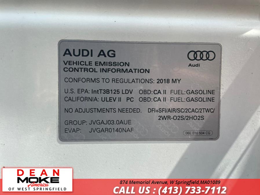 Used Audi A6 3.0 TFSI Premium Plus quattro AWD 2018 | Dean Moke America of West Springfield. W Springfield, Massachusetts Used Audi A6 3.0 TFSI Premium Plus quattro AWD 2018 | Dean Moke America of West Springfield. W Springfield, Massachusetts