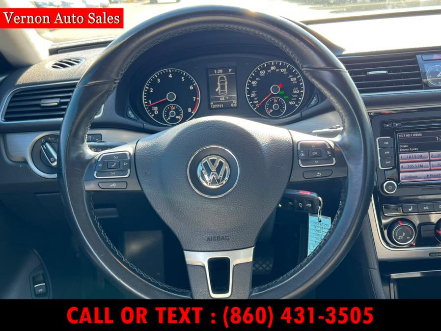 2014 Volkswagen Passat 4dr Sdn 1.8T Auto SE w/Sunroof PZEV, available for sale in Manchester, Connecticut | Vernon Auto Sale & Service. Manchester, Connecticut 2014 Volkswagen Passat 4dr Sdn 1.8T Auto SE w/Sunroof PZEV, available for sale in Manchester, Connecticut | Vernon Auto Sale & Service. Manchester, Connecticut