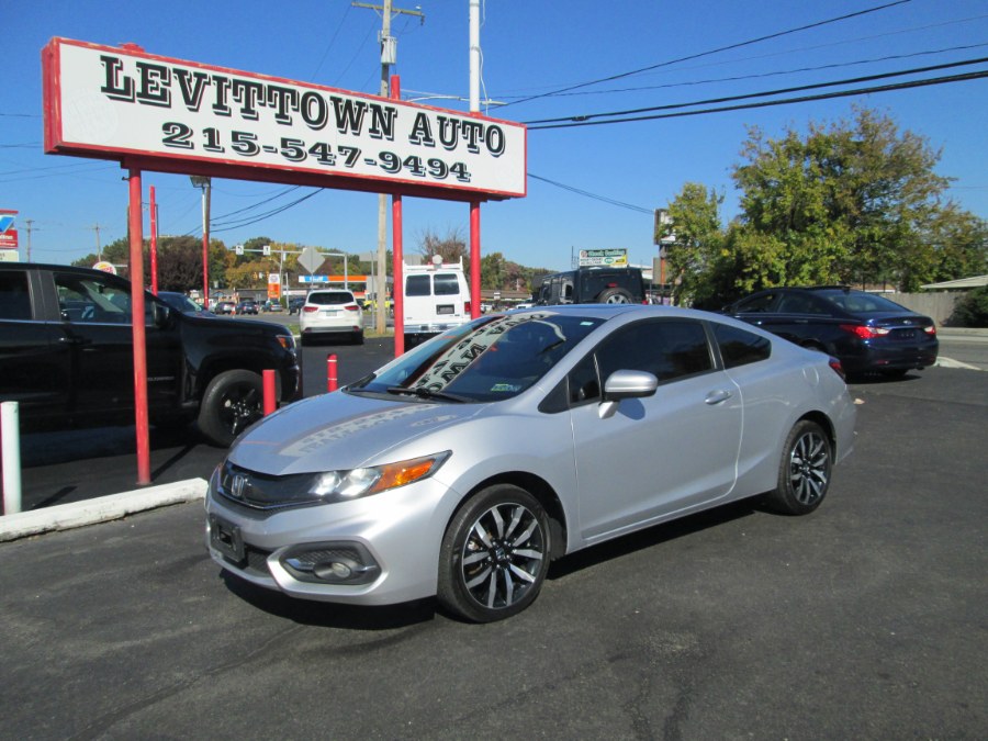 2015 Honda Civic Coupe 2dr CVT EX-L, available for sale in Levittown, Pennsylvania | Levittown Auto. Levittown, Pennsylvania