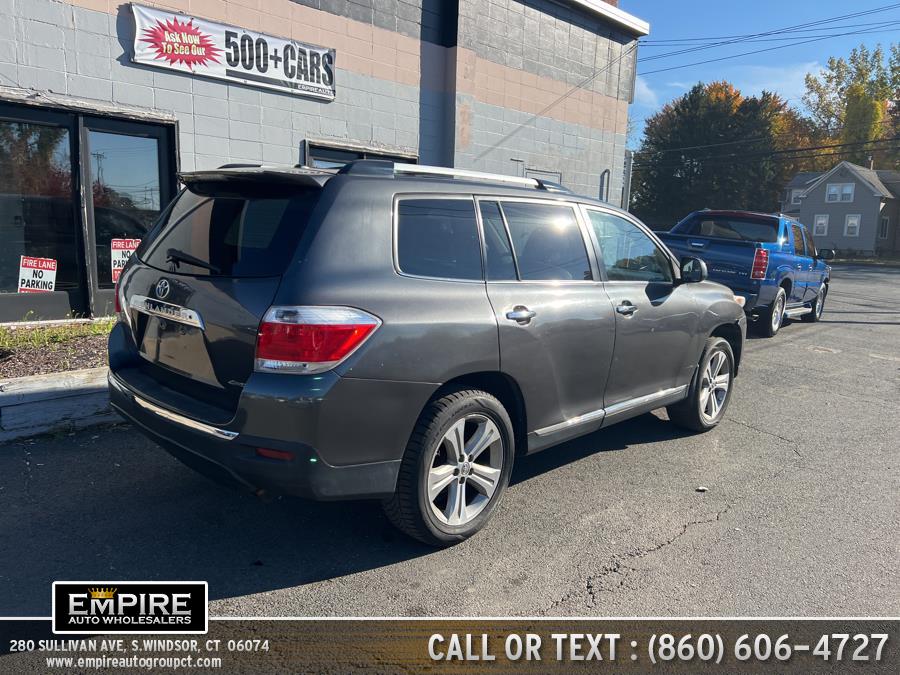 2013 Toyota Highlander 4WD 4dr V6 Limited (Natl), available for sale in S.Windsor, Connecticut | Empire Auto Wholesalers. S.Windsor, Connecticut 2013 Toyota Highlander 4WD 4dr V6 Limited (Natl), available for sale in S.Windsor, Connecticut | Empire Auto Wholesalers. S.Windsor, Connecticut