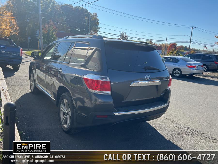 2013 Toyota Highlander 4WD 4dr V6 Limited (Natl), available for sale in S.Windsor, Connecticut | Empire Auto Wholesalers. S.Windsor, Connecticut 2013 Toyota Highlander 4WD 4dr V6 Limited (Natl), available for sale in S.Windsor, Connecticut | Empire Auto Wholesalers. S.Windsor, Connecticut