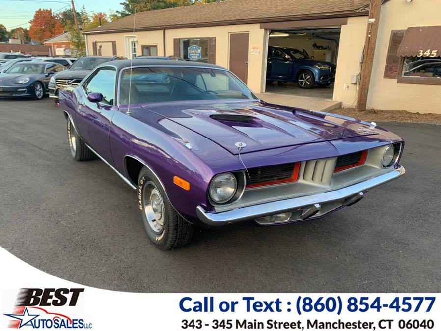 Used Plymouth CUDA 340 1-4BBL 1972 | Best Auto Sales LLC. Manchester, Connecticut