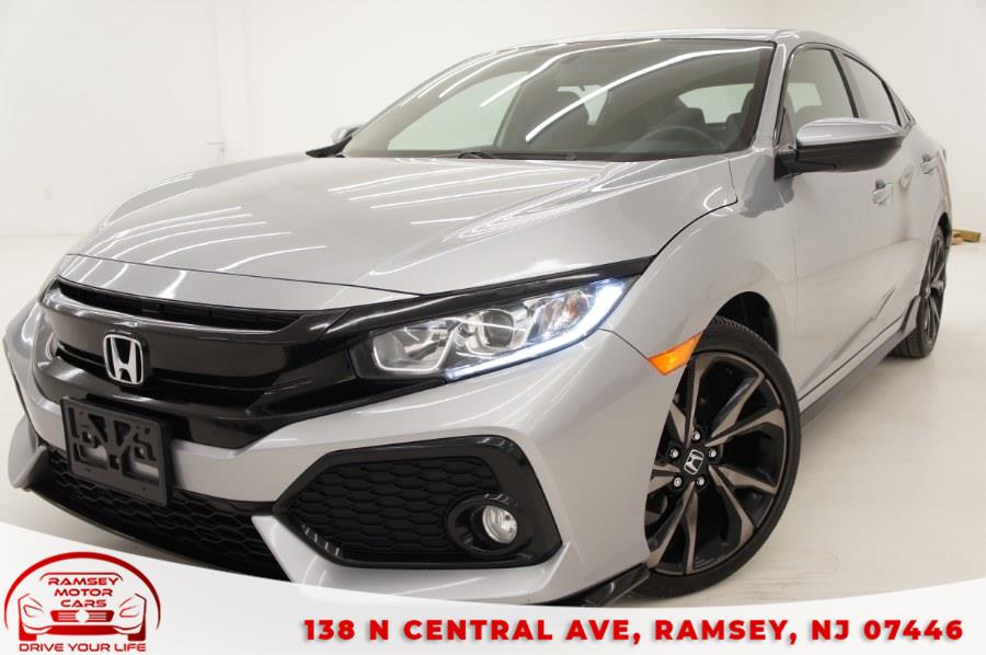 2018 Honda Civic Hatchback Sport CVT, available for sale in Ramsey, New Jersey | Ramsey Motor Cars Inc. Ramsey, New Jersey