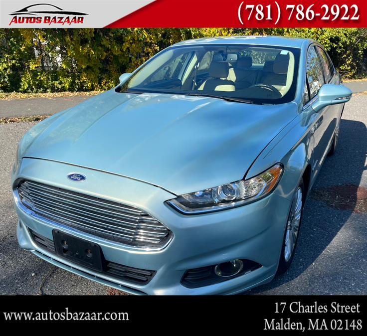 2014 Ford Fusion Energi 4dr Sdn SE Luxury, available for sale in Malden, Massachusetts | Auto Bazaar. Malden, Massachusetts