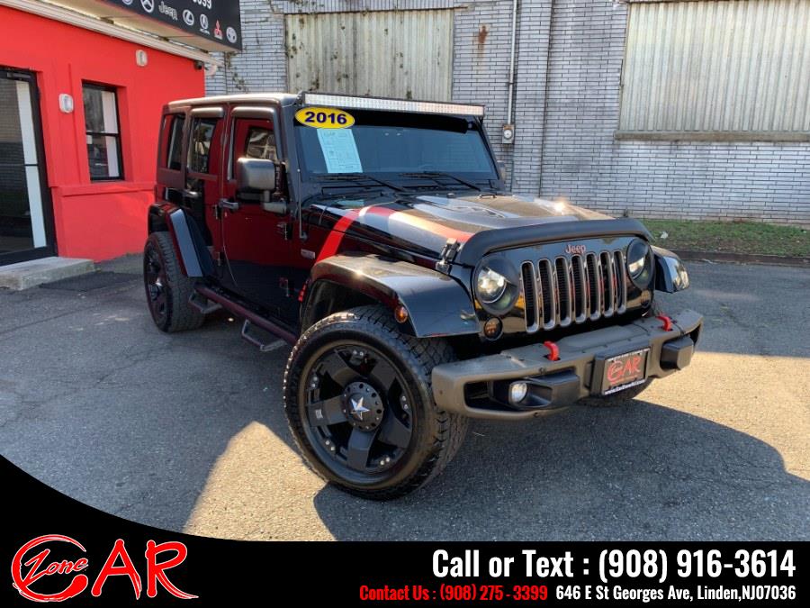 2016 Jeep Wrangler Unlimited 4WD 4dr Sahara, available for sale in Linden, New Jersey | Car Zone. Linden, New Jersey 2016 Jeep Wrangler Unlimited 4WD 4dr Sahara, available for sale in Linden, New Jersey | Car Zone. Linden, New Jersey