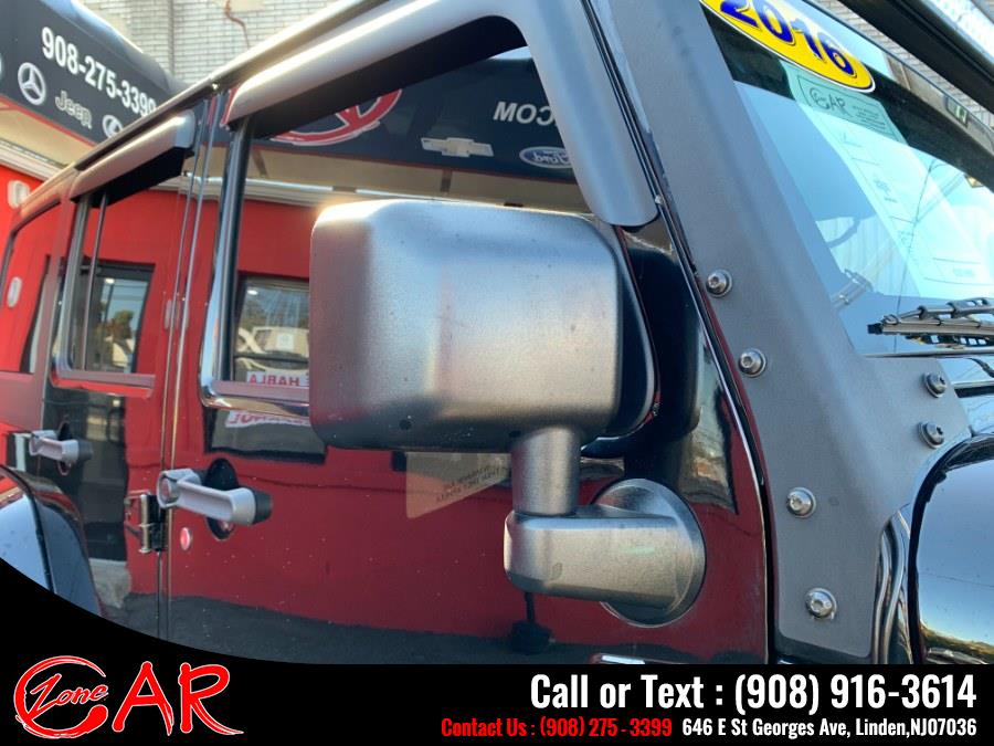 2016 Jeep Wrangler Unlimited 4WD 4dr Sahara, available for sale in Linden, New Jersey | Car Zone. Linden, New Jersey 2016 Jeep Wrangler Unlimited 4WD 4dr Sahara, available for sale in Linden, New Jersey | Car Zone. Linden, New Jersey