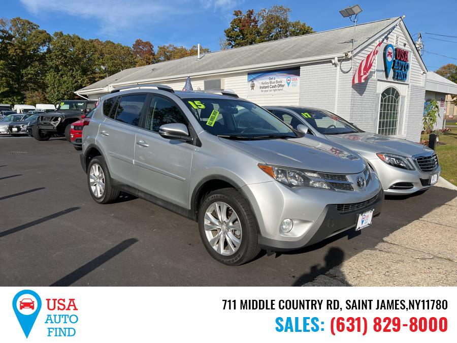 2015 Toyota RAV4 AWD 4dr Limited (Natl), available for sale in Saint James, New York | USA Auto Find. Saint James, New York 2015 Toyota RAV4 AWD 4dr Limited (Natl), available for sale in Saint James, New York | USA Auto Find. Saint James, New York