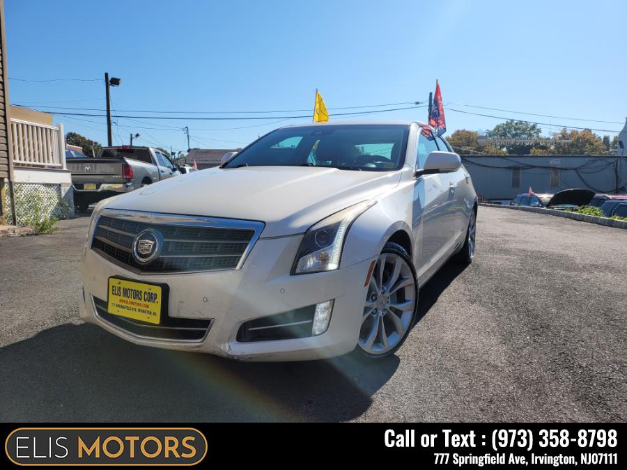 2014 Cadillac ATS 4dr Sdn 3.6L Premium AWD, available for sale in Irvington, New Jersey | Elis Motors Corp. Irvington, New Jersey
