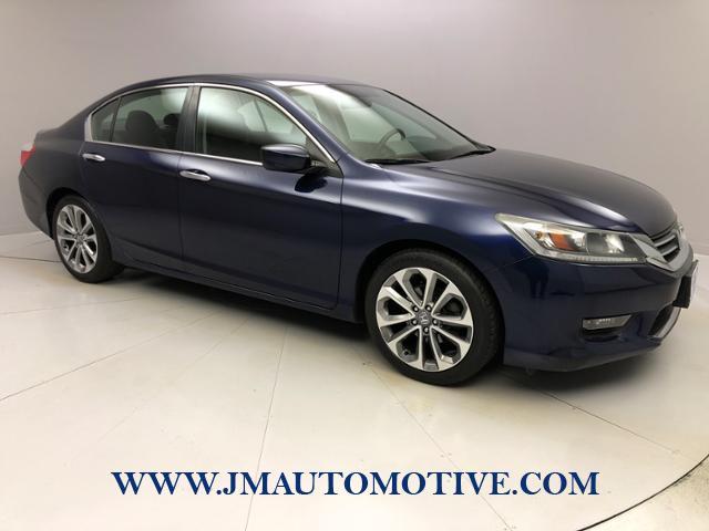 2014 Honda Accord 4dr I4 CVT Sport, available for sale in Naugatuck, Connecticut | J&M Automotive Sls&Svc LLC. Naugatuck, Connecticut 2014 Honda Accord 4dr I4 CVT Sport, available for sale in Naugatuck, Connecticut | J&M Automotive Sls&Svc LLC. Naugatuck, Connecticut