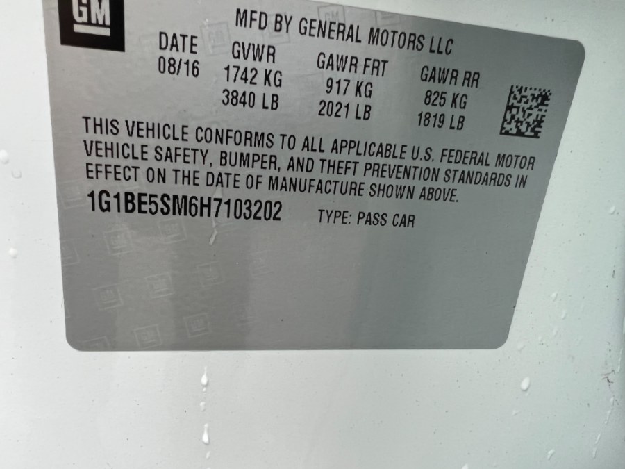 2017 Chevrolet Cruze 4dr Sdn 1.4L LT w/1SD, available for sale in Bristol, Connecticut | Bristol Auto Center LLC. Bristol, Connecticut 2017 Chevrolet Cruze 4dr Sdn 1.4L LT w/1SD, available for sale in Bristol, Connecticut | Bristol Auto Center LLC. Bristol, Connecticut