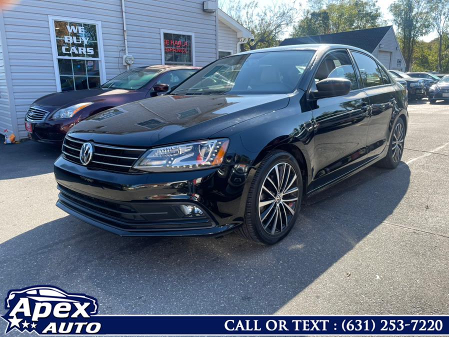 Used Volkswagen Jetta Sedan 4dr Auto 1.8T Sport PZEV 2016 | Apex Auto. Selden, New York Used Volkswagen Jetta Sedan 4dr Auto 1.8T Sport PZEV 2016 | Apex Auto. Selden, New York