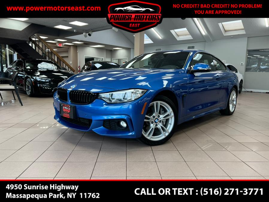 2017 BMW 4 Series 430i xDrive Coupe SULEV, available for sale in Massapequa Park, New York | Power Motors East. Massapequa Park, New York