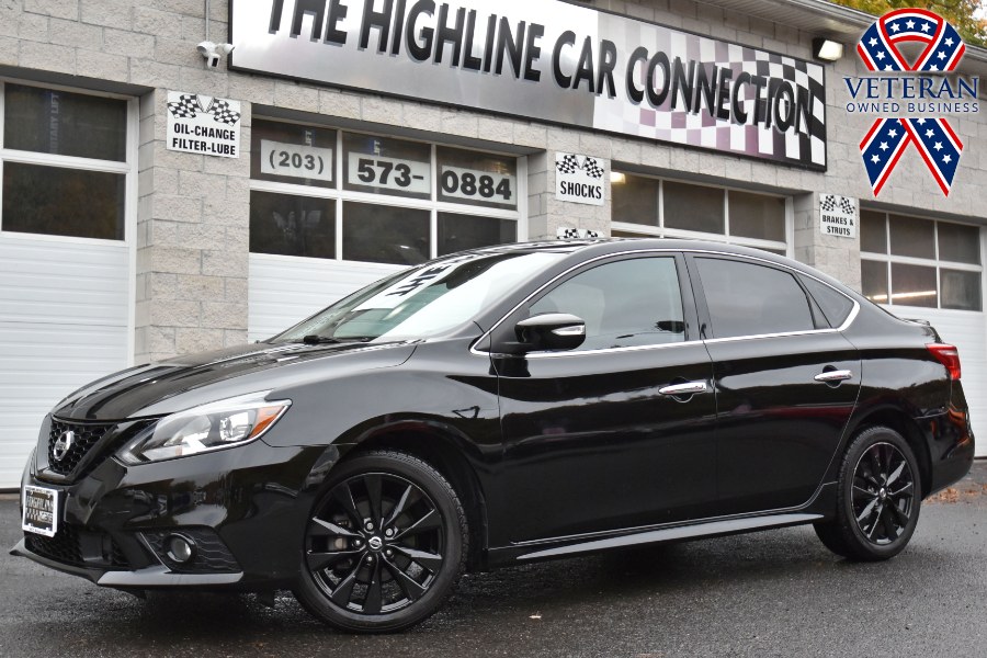 2018 Nissan Sentra SR MIDNIGHT, available for sale in Waterbury, Connecticut | Highline Car Connection. Waterbury, Connecticut