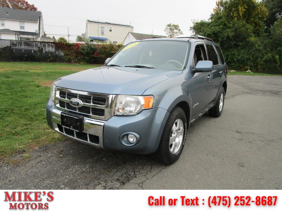 2011 Ford Escape 4WD 4dr Hybrid Limited, available for sale in Stratford, Connecticut | Mike's Motors LLC. Stratford, Connecticut