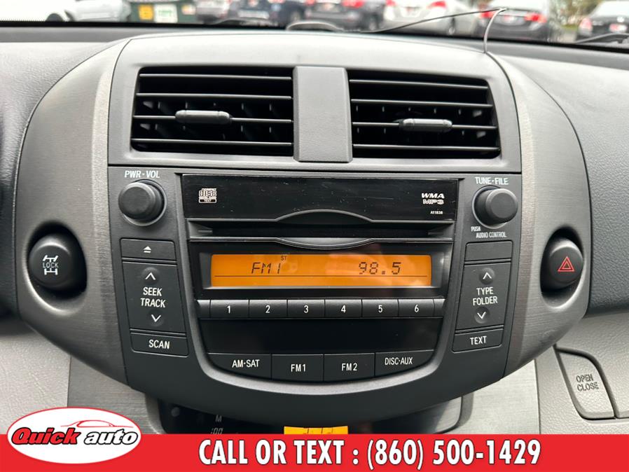 Used Toyota RAV4 4WD 4dr 4-cyl 4-Spd AT (Natl) 2009 | Quick Auto LLC. Bristol, Connecticut Used Toyota RAV4 4WD 4dr 4-cyl 4-Spd AT (Natl) 2009 | Quick Auto LLC. Bristol, Connecticut