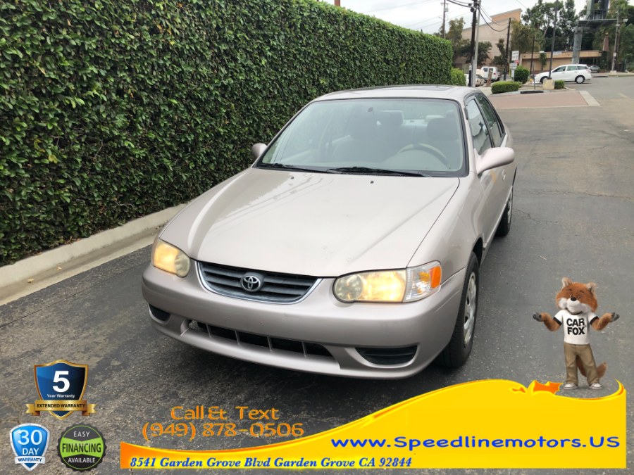 2001 Toyota Corolla 4dr Sdn CE Auto (Natl), available for sale in Garden Grove, California | Speedline Motors. Garden Grove, California