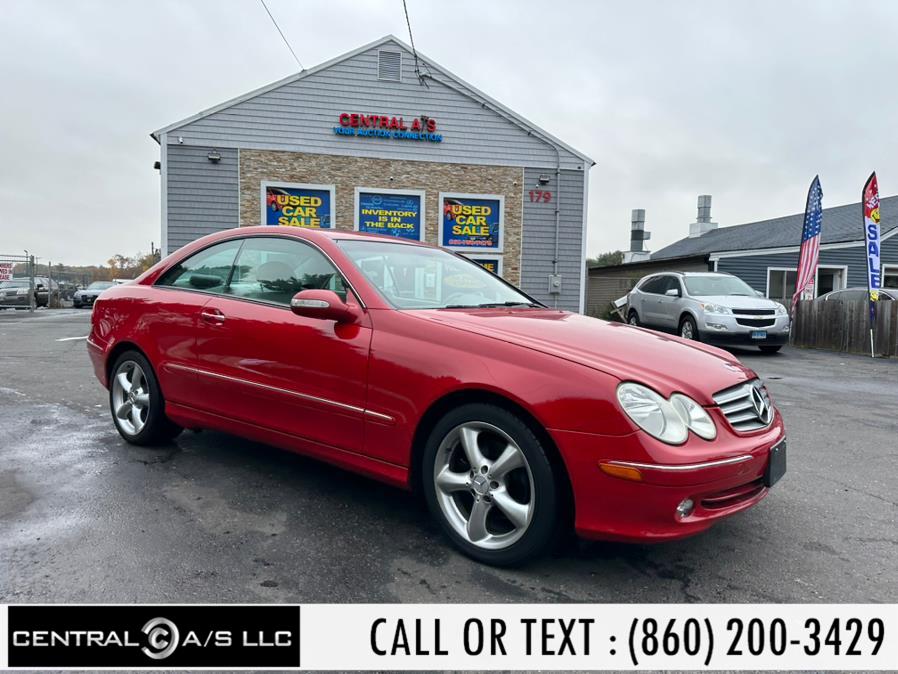 2005 Mercedes-Benz CLK-Class 2dr Coupe 3.2L, available for sale in East Windsor, Connecticut | Central A/S LLC. East Windsor, Connecticut 2005 Mercedes-Benz CLK-Class 2dr Coupe 3.2L, available for sale in East Windsor, Connecticut | Central A/S LLC. East Windsor, Connecticut