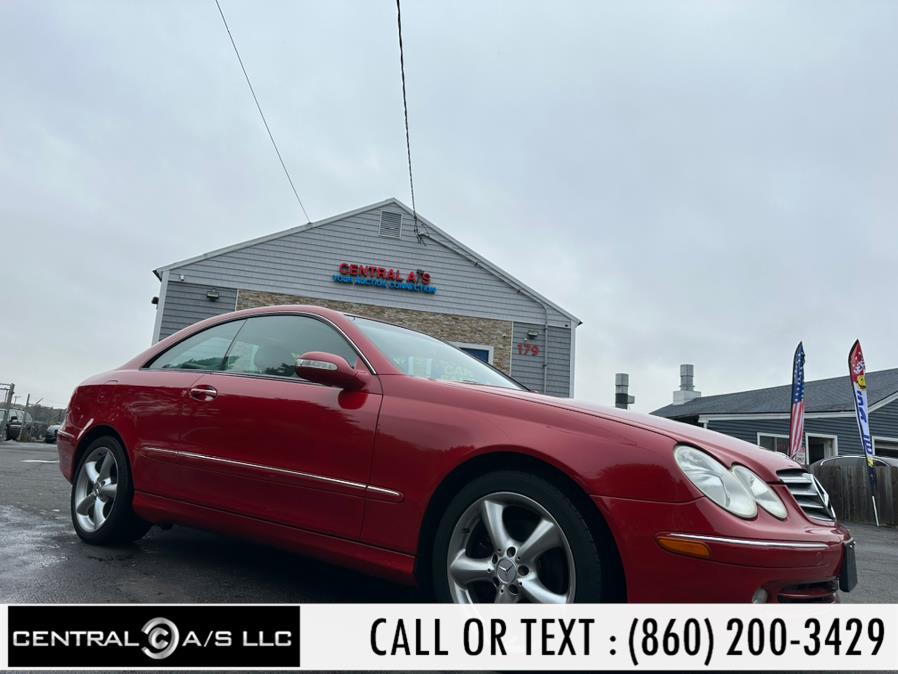 2005 Mercedes-Benz CLK-Class 2dr Coupe 3.2L, available for sale in East Windsor, Connecticut | Central A/S LLC. East Windsor, Connecticut 2005 Mercedes-Benz CLK-Class 2dr Coupe 3.2L, available for sale in East Windsor, Connecticut | Central A/S LLC. East Windsor, Connecticut