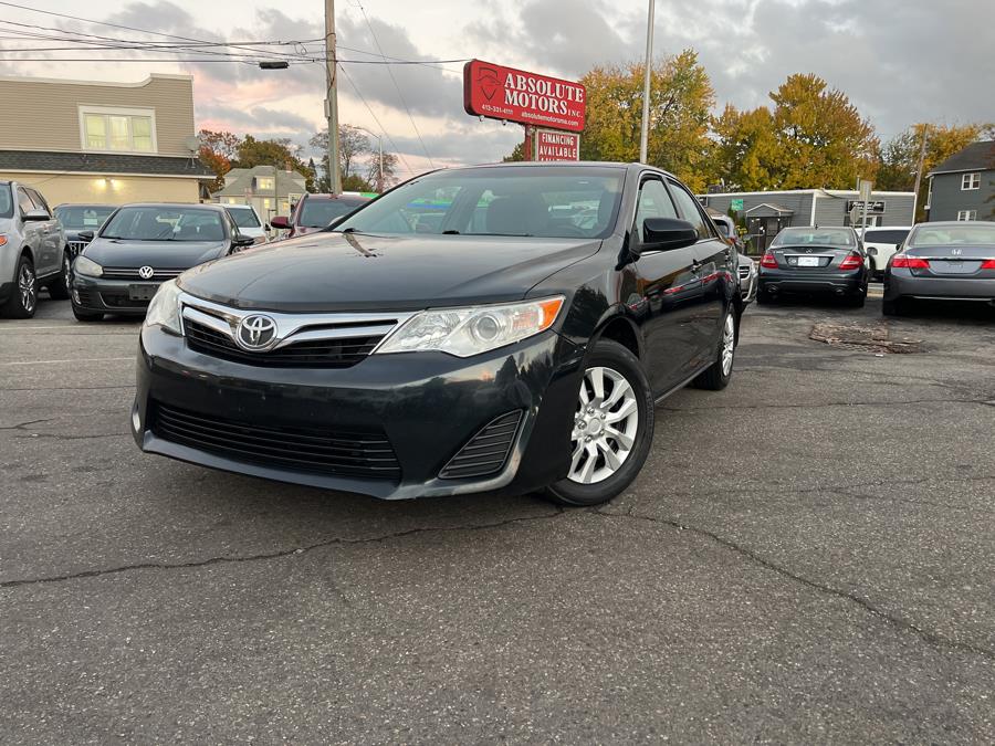 2013 Toyota Camry 4dr Sdn I4 Auto LE (Natl), available for sale in Springfield, Massachusetts | Absolute Motors Inc. Springfield, Massachusetts