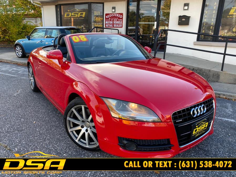 2008 Audi TT 2dr Roadster 3.2L quattro, available for sale in Commack, New York | DSA Motor Sports Corp. Commack, New York 2008 Audi TT 2dr Roadster 3.2L quattro, available for sale in Commack, New York | DSA Motor Sports Corp. Commack, New York