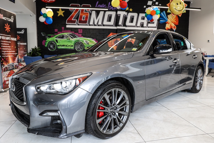 Used INFINITI Q50 RED SPORT 400 AWD 2018 | 26 Motors Long Island. ELMONT, New York Used INFINITI Q50 RED SPORT 400 AWD 2018 | 26 Motors Long Island. ELMONT, New York